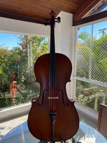 Violoncelo Eagle CE300 - Cavalete Aubert - Ajustado por Luthier
