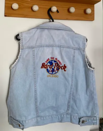 Colete Jeans Hard & Rock tam M