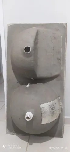 Tanque de lavar roupa dupla