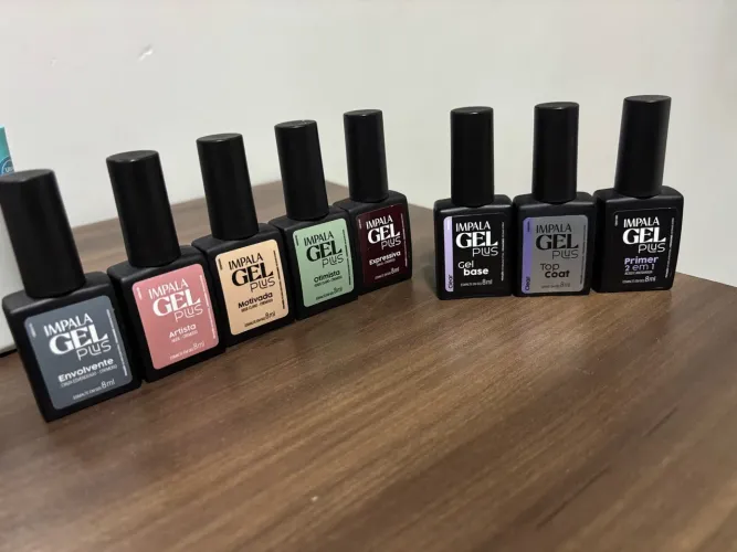 Kit esmaltação em Gel