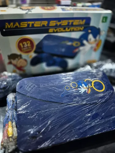 Master System Original 132 Jogos Revisado Completo Garantia Loja