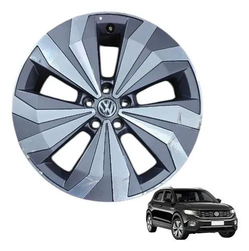 Roda Liga Leve 5x100 Aro 17x6,5 Vw T Cross Highline 2021