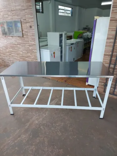 Mesa de inox nova 1.80 x 70 