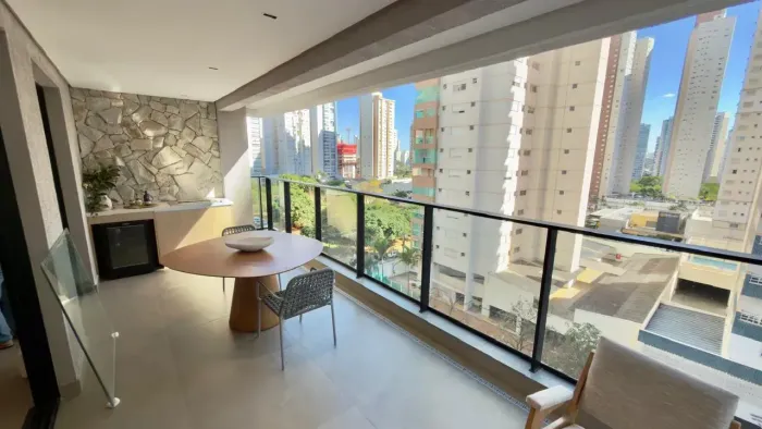 Apartamento 3 suítes à venda em frente a Praça das Artes no Jardim Goiás