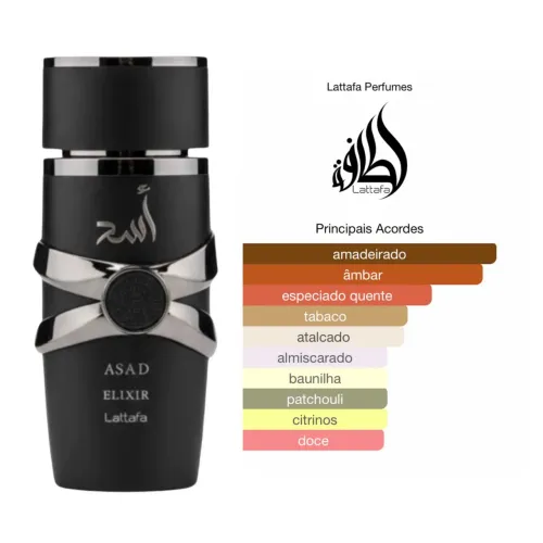 PERFUME ASAD ELIXIR ORIGINAL 100ml