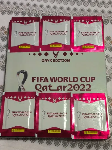 Pacote de figurinhas Copa do Mundo Qatar 22 Oryx Edition