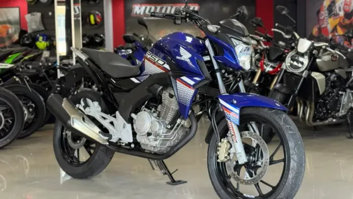 CB TWISTER 250 AZUL ANO 2021/2022 COM 22.774km RODADOS
