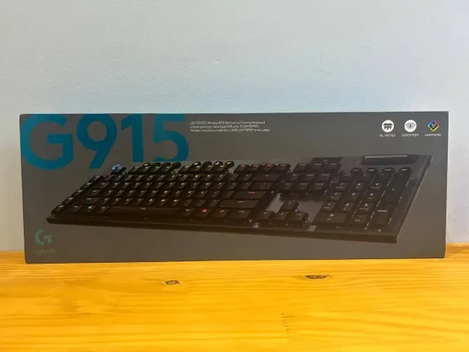 Teclado Mecânico Gamer Sem Fio Logitech G915