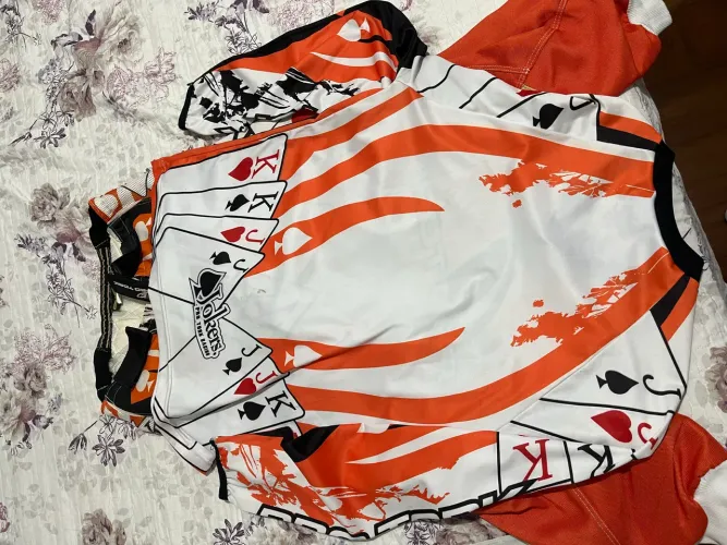 Conjunto calça camisa de trilha - moto trilha off road - novinho
