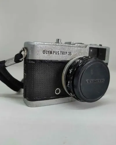Câmera Olympus Trip 35 1978 Made in Japan