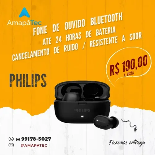 Fone De Ouvido Philips Bluetooth