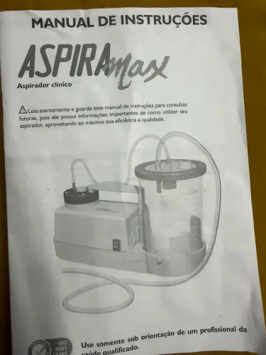 Aspirador Clínico AspiraMax Omron Completo - Excelente Estado