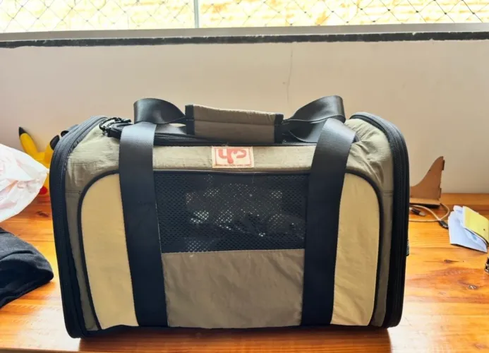 Vendo bolsa pet, usada apenas uma vez