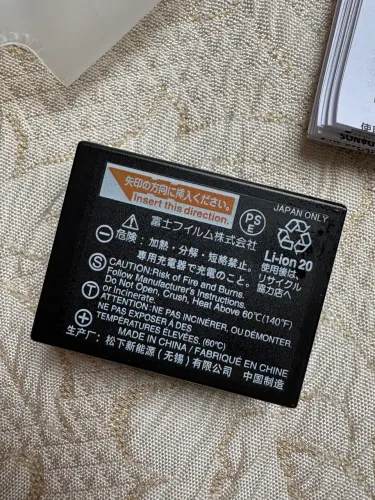 Bateria Original Fujifilm NP-W126S para X100VI - Nova na caixa