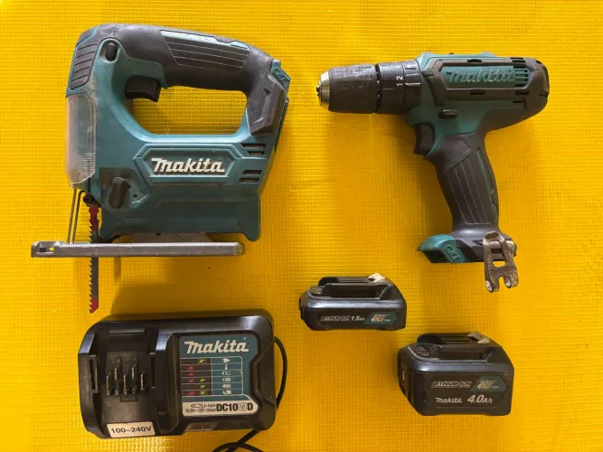Furadeira/parafusadeira e tico tico makita 12v