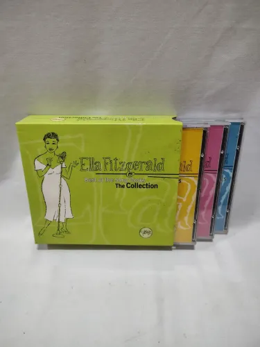Box CDs Ella Fitzgerald - Best Of The Song Books Usado