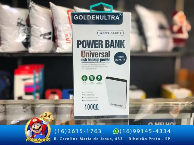 Carregador Portátil Power Bank