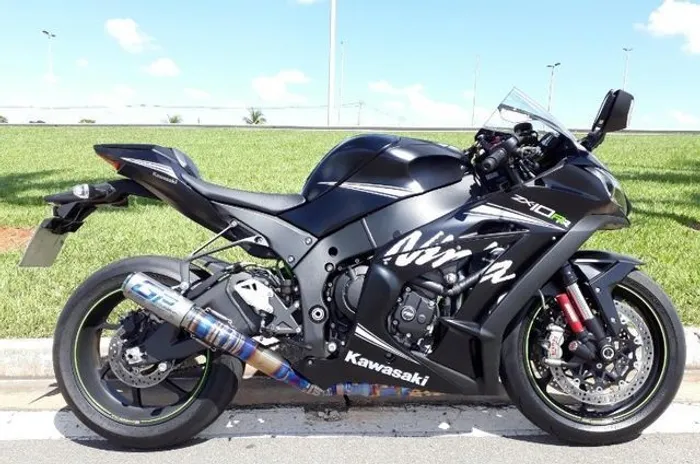 Escapamento Esportivo Gp Titânio Lougan RS Zx10 RR 16-20