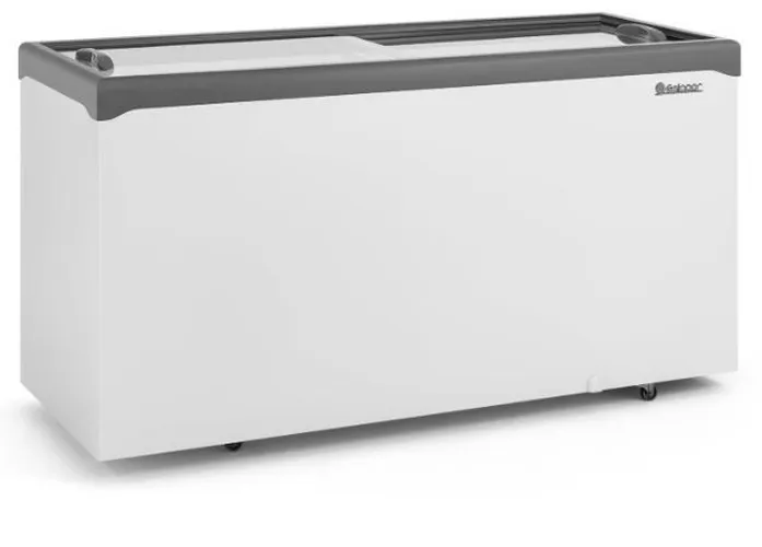 Freezer Horizontal 510lts tampa de vidro