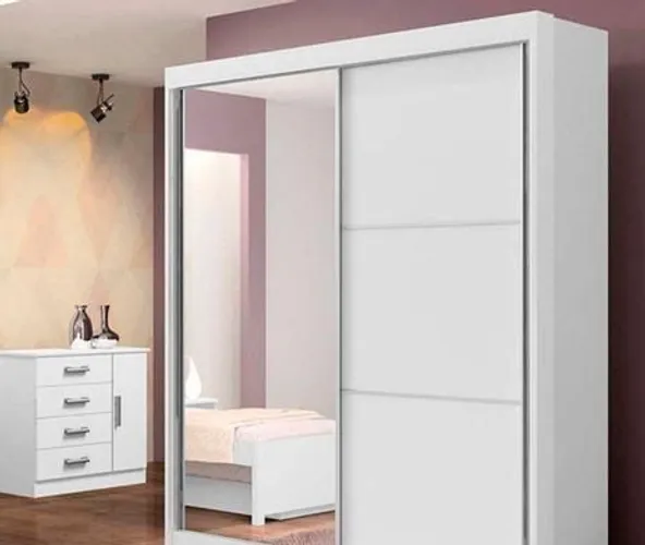 Quarto roupeiro casal com Espelho 100% MDF 