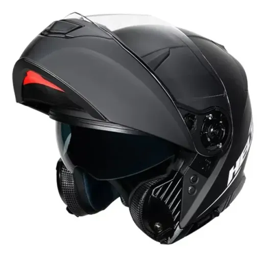 Capacete Helt Hippo Glass Preto Fosco (Entrega Grátis)