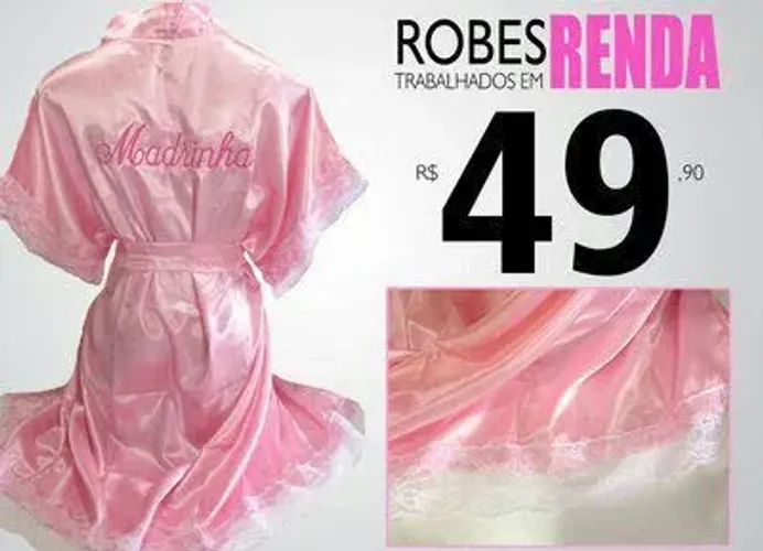 Robe com renda