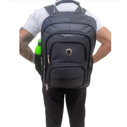 Mochila Nylon Microfibra Resistente Bem Espaçosa Faculdade Trabalho Viagem