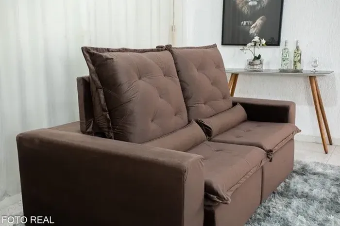 SOFÁ RETRÁTIL RECLINÁVEL SUPER CONFORTÁVEL CONFIRA !!! RU3418
