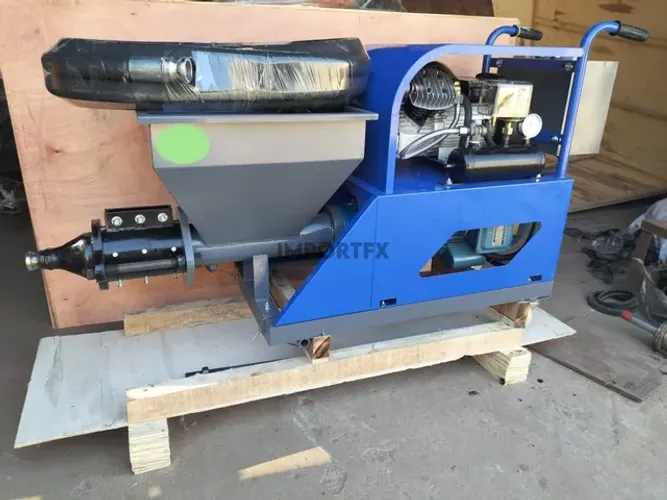 Projetora de argamassa , máquina de reboco de alta capacidade 