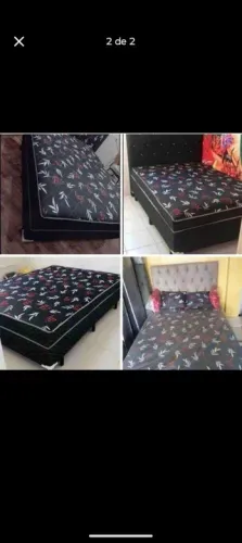 Cama Box Casal resistente a 300kg
