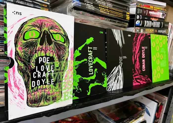 Terríveis Mestre Poe Lovecraft Doyle 3 Livros com box