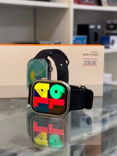 Relógio Inteligente Smartwatch W56 Pro Max