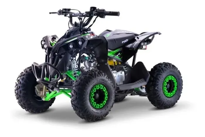 Quadriciclo De Criança Mxf Thor 90cc 4t Partida Elétrica Cor Verde