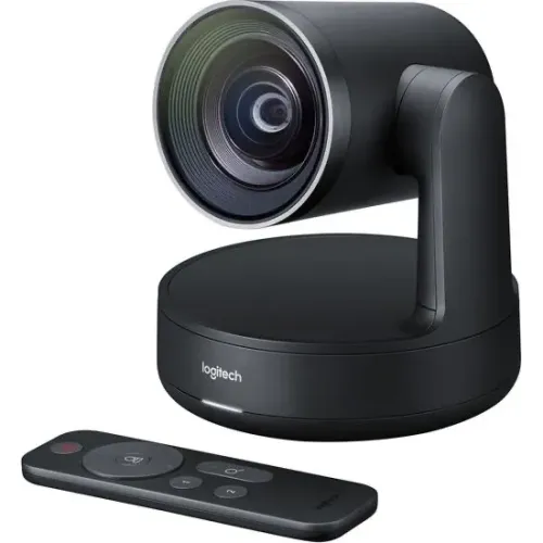 Webcam Logitech Rally PTZ 4K Uhd para Videoconferencia - Novo lacrado!