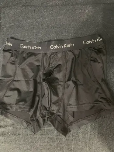 Cueca Calvin Klein original boxer lycra preta tamanho M