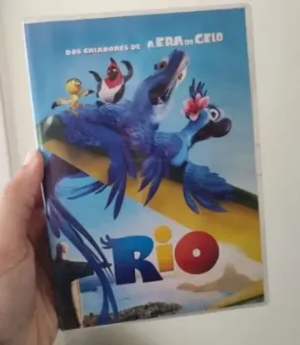DVD da animação Rio - dos criadores de A Era do Gelo - em perfeito estado