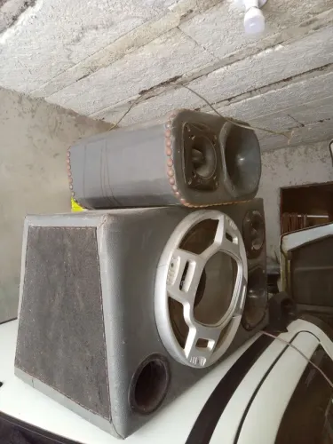 Vendo caixa trio com módulo Falcon 960 toda boa