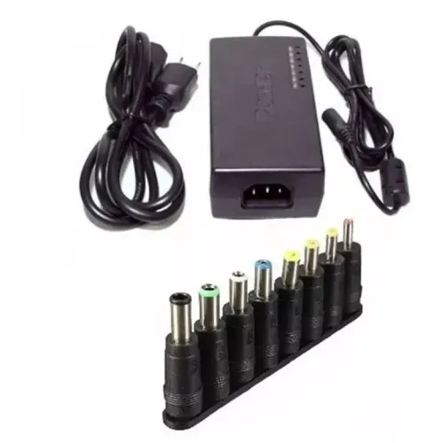 Carregador Fonte Universal para Notebook 120W 10 Plugs bivolt