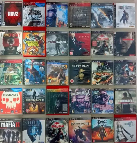 Coleção de Jogos PS3  