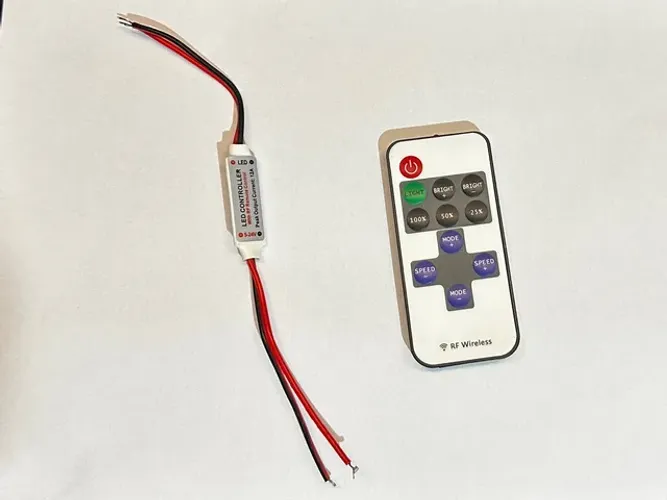Controle de fita led