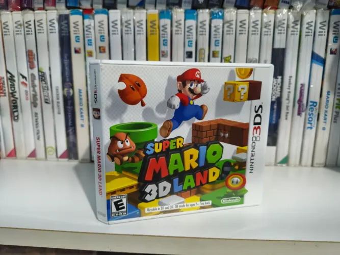 Nintendo 3DS Super Mario 3D Land mídia física 