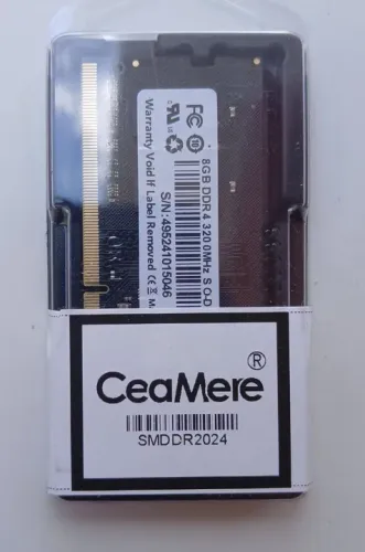 MEMÓRIA RAM DDR4 8 GB FREQUÊNCIA 3200 PRA NOTEBOOK
