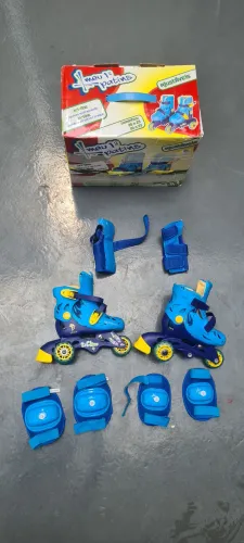 Patins Infantil Ajustável - Tamanho 26 a 33