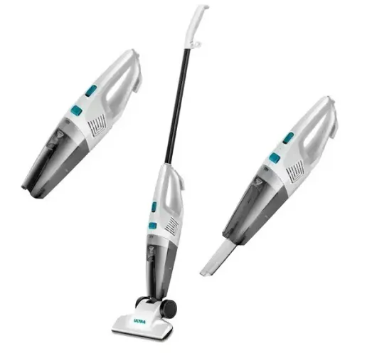 Aspirador De Pó Mondial /Ultra 2 Em 1 Vertical e Portátil Ap-39, Branco/Azul - 110V (NOVO)