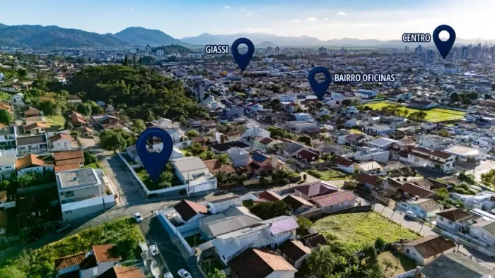 Terreno Amplo/382,25 m² à Venda - Bairro Monte Castelo - Tubarão/SC