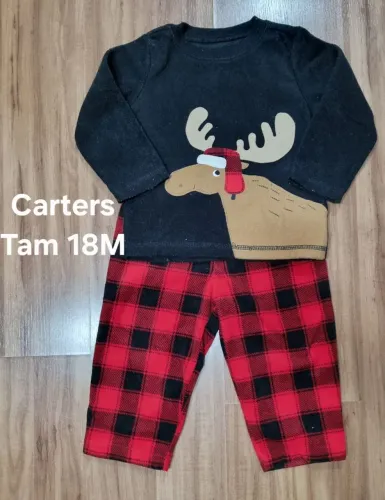 Pijama Infantil em fleece Carter's