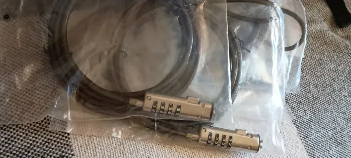 Kit de Cadeados de Segurança para Notebook
