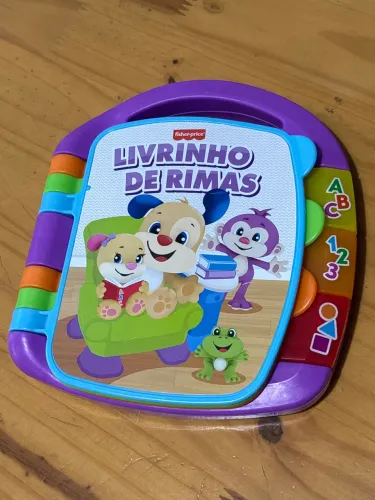 Livrinho de rimas Fisher-Price