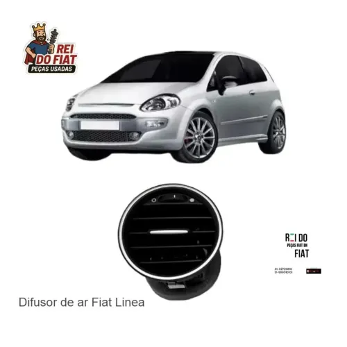 Difusor de ar Fiat Linea