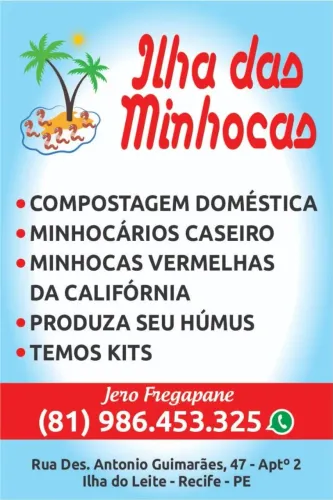 Minhocário Caseiro e Compostagem Doméstica